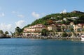 Marigot city Royalty Free Stock Photo