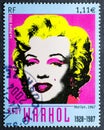Marilyn Monroe, Andy Warhol 1928-1987 Royalty Free Stock Photo
