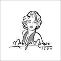 Marilyn monroe logo