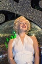 Marilyn Monroe in Madame Tussauds Wax museum in London. Marie Tussaud was born as Marie Grosholtz in 1761