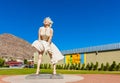 Marilyn Monroe sculpture in Palm Springs California USA Royalty Free Stock Photo