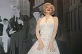 Marilyn Monroe - wax statue Royalty Free Stock Photo