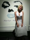 Marilyn Monroe wax statue Royalty Free Stock Photo