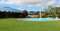 Marin County Civic Center rooftop Royalty Free Stock Photo