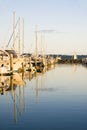 At the Marina Royalty Free Stock Photo