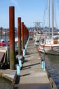 Marina in Astoria Oregon. Royalty Free Stock Photo