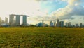 Marina Barrage Singapore Royalty Free Stock Photo