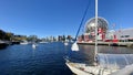 Marina bay city Vancouver British Columbia cityscape Canada