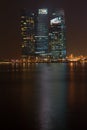 Marina Bay Financial Centre, Singapore Royalty Free Stock Photo