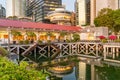 Marina Bay and Gardens at night sunriseViews around Singapore , Asia