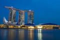 Marina Bay Sand Hotel Landmark of Singapore