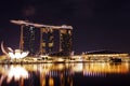 Marina Bay Sands and the Lotus Museum