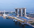 Marina Bay Sands MBS Royalty Free Stock Photo