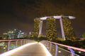 Marina Bay Sands Resort Royalty Free Stock Photo