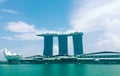 Marina Bay Sands Singapore Royalty Free Stock Photo