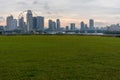 MARINA BAY SANDS, SINGAPORE - May 23, 2017: Singapore Flyer view Royalty Free Stock Photo