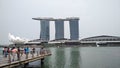 Marina Bay Sands Singapore Royalty Free Stock Photo