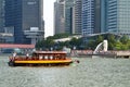 Marina Bay in Singapore at day Royalty Free Stock Photo