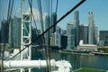 Marina Bay Viewed From The Singapore Flyer