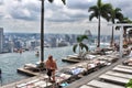 Marina BaySands SkyPark Royalty Free Stock Photo