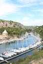 Marina of the Calanque of Port-Miou Royalty Free Stock Photo
