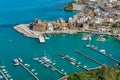 The marina at Castellammare del Golfo