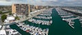 Marina Del Ray view during the afternoon Royalty Free Stock Photo