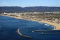 Marina del rey harbor Royalty Free Stock Photo