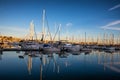 Marina Dock at Sunrise in San Diego California