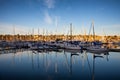 Marina Dock at Sunrise in San Diego California