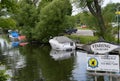 Marina in Downtown Traverse City, Michigan Royalty Free Stock Photo