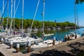 Marina in Enkhuizen Netherlands