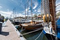 A block at the pier of Enkhuizen