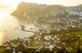 Marina Grande on Capri island, Italy Royalty Free Stock Photo