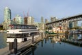 Marina at Granville Island in Vancouver BC Canada Royalty Free Stock Photo