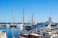 Marina in Greece Royalty Free Stock Photo