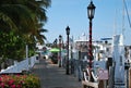 Marina at the Gulf of Mexico, Key West on the Florida Keys Royalty Free Stock Photo