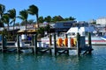 Marina at the Gulf of Mexico, Key West on the Florida Keys Royalty Free Stock Photo