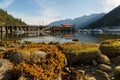 Marina at Horseshoe Bay during Low Tide in Vancouver BC Canada Royalty Free Stock Photo