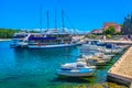 Marina in Hvar island, Starigrad.