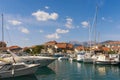 Marina Kalimanj in Tivat city. Montenegro Royalty Free Stock Photo