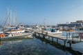 Marina in Kyrenia Royalty Free Stock Photo