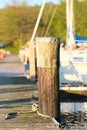 Marina on Lake Cayuga Royalty Free Stock Photo