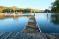 Marina on Lake Cayuga Royalty Free Stock Photo