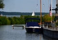 Marina at Lake Steinhuder Meer, Lower Saxony