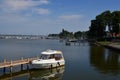 Marina at Lake Steinhuder Meer, Lower Saxony