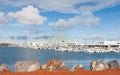 Marina Lanzarote in Arrecife, Lanzarote. Royalty Free Stock Photo