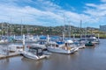 Marina in Launceston, Australia