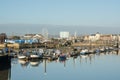 Marina at Littlehampton, Sussex, England Royalty Free Stock Photo