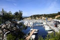 Marina of Madrague, Saint-Cyr, near Marseille, France Royalty Free Stock Photo